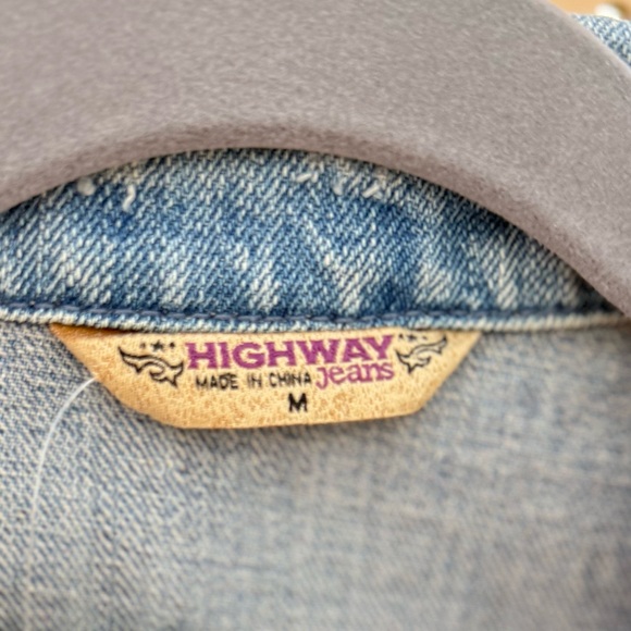 Highway jeans denim vest Medium - Picture 2 of 2